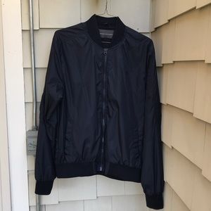 French Connection bomber style jacket in navy blue